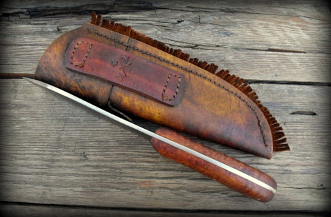 hand-made Nessmuk knife