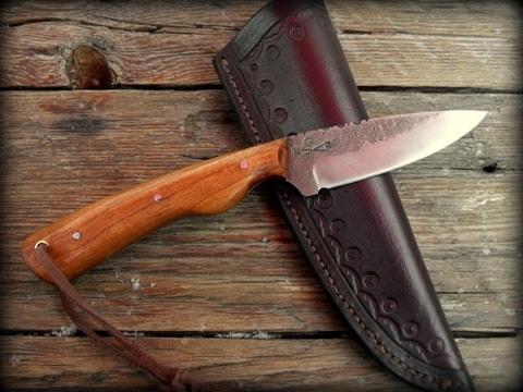 custom bird and trout knife