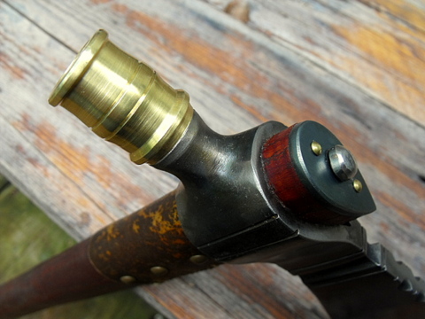 custom pipe tomahawk