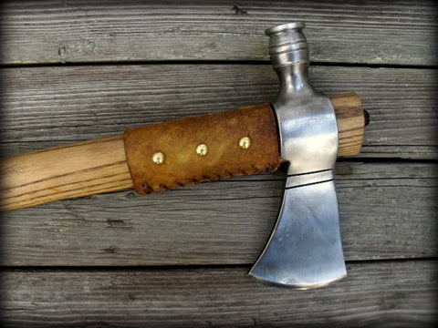 hand forged pipe-hawk