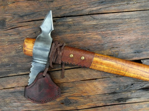 hand forged custom tomahawk