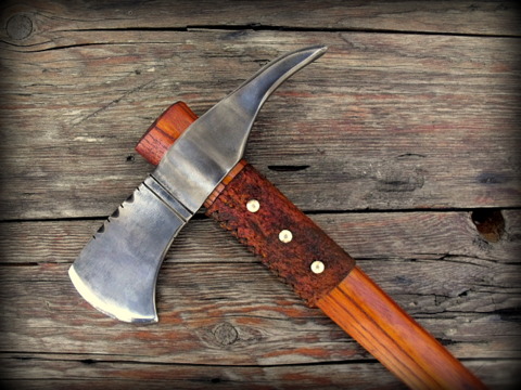 hand-forged hawk