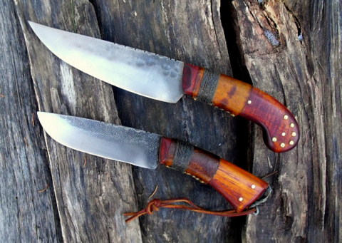 period hand forged scalper and hunter