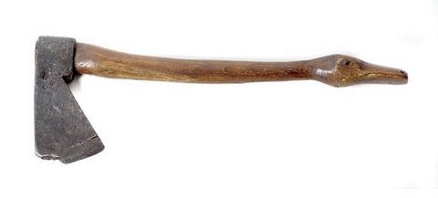 18th. century French trade axe