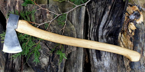 French Biscayne pattern forest axe