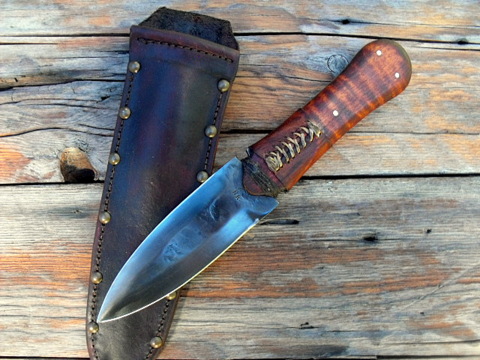 hand-forged Indian dagger
