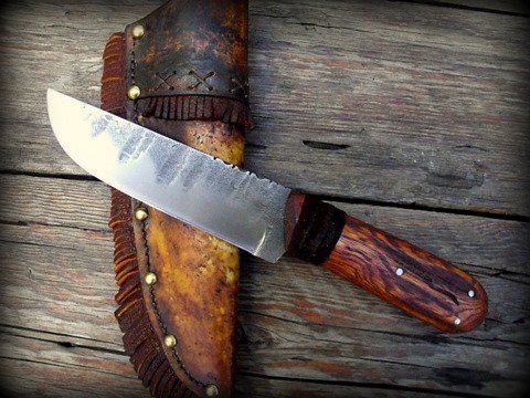 frontier, hand-forge fur trade knife