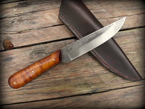 Frontier, hand-forged trade knife