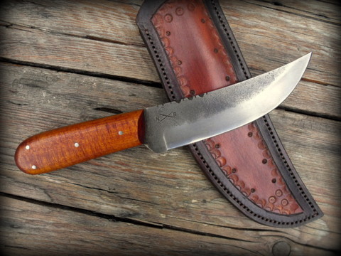 Frontier vintage style scalper knife