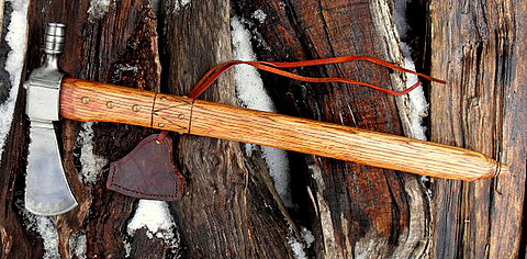 native american pipe tomahawk