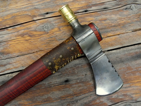native american pipe tomahawk