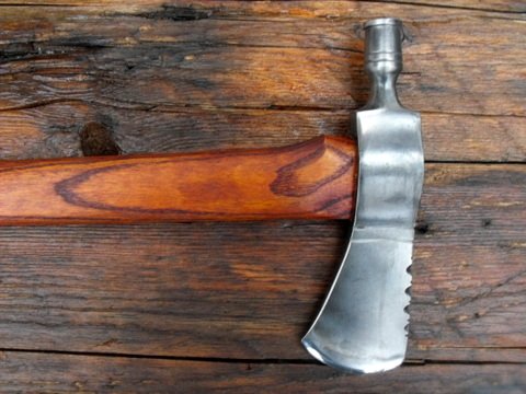 custom hand forged tomahawk