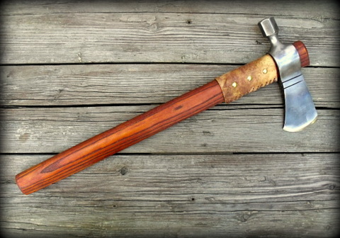 custom hand-forged hawk