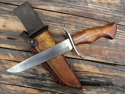 early fur trade frontier Bowie knife