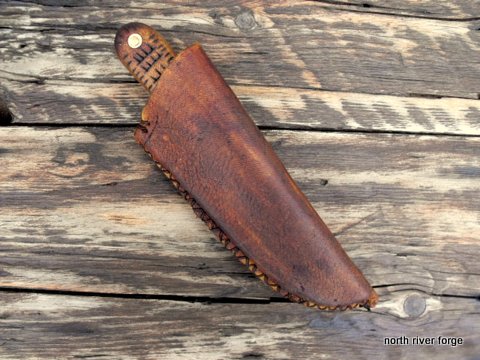 deer hide knife sheath