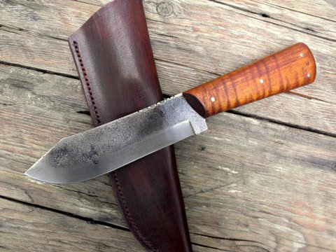 vintage style butcher knife