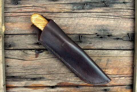 Frontier, hand-forged trade knife