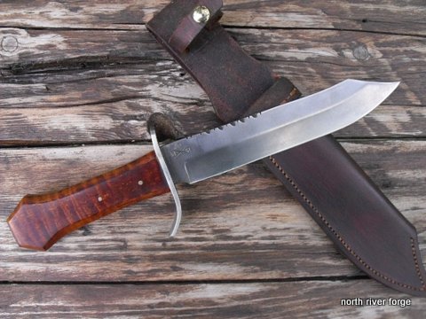vintage style bowie knife