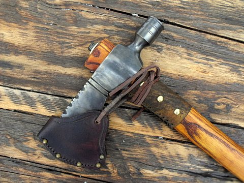 large custom pipe tomahawk