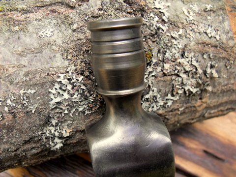 hand-forged pipe tomahawk