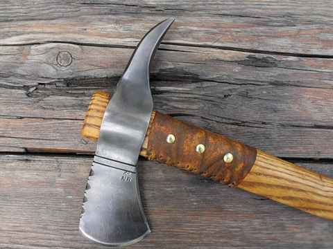 hand-forged hawk