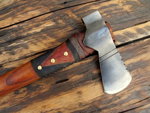 custom hand forged tomahawk