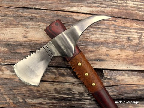 hand forged custom tomahawk